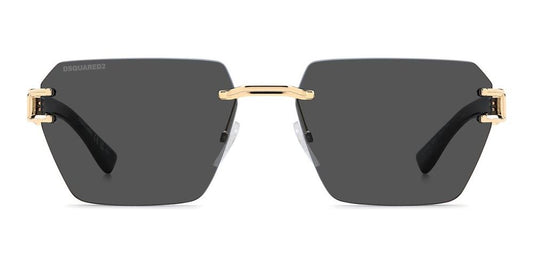 DSQUARED2 SUNGLASSES D2 0173_S_000-IR_58 Sonnenbrille Rot