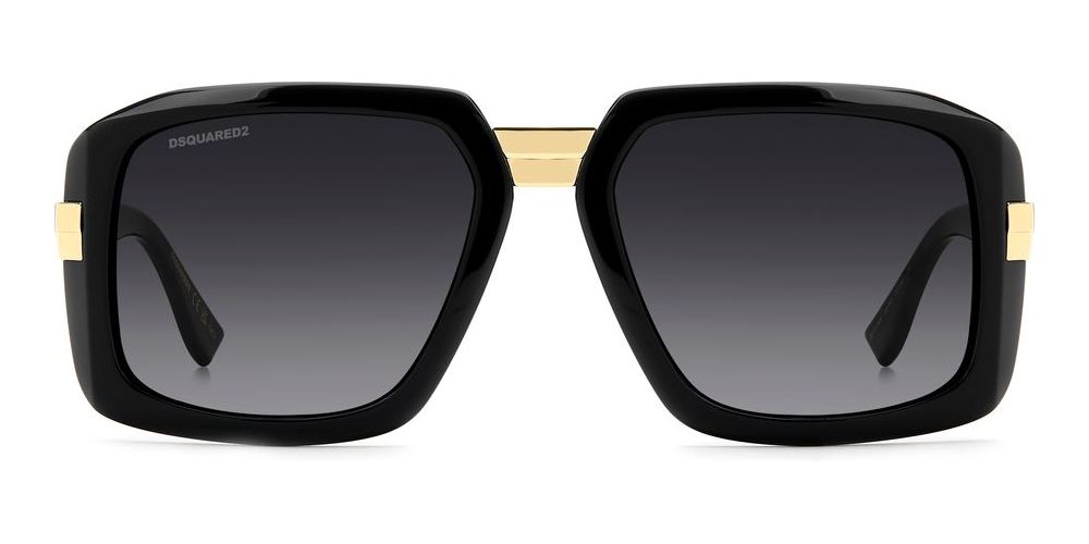 DSQUARED2 SUNGLASSES D2 0178_S_807-9O_57 Sonnenbrille Rot