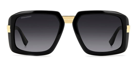 DSQUARED2 SUNGLASSES D2 0178_S_807-9O_57 Sonnenbrille Rot