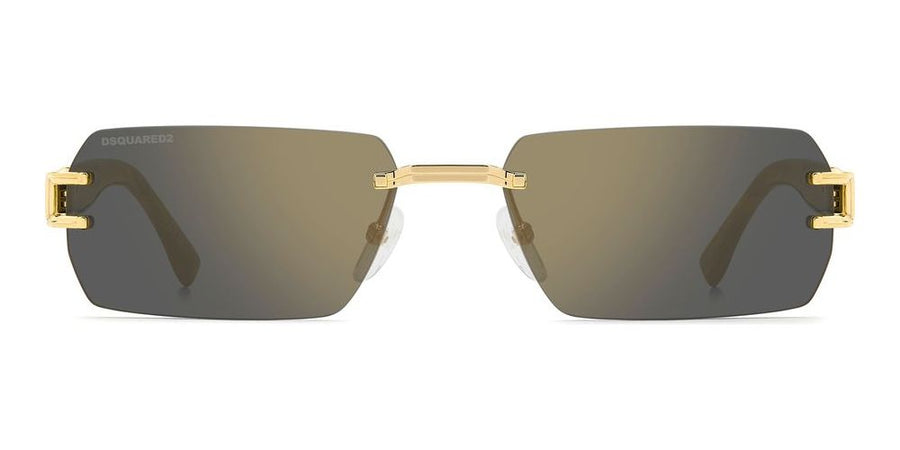 DSQUARED2 SUNGLASSES D2 0189_S_SE_000-JO_57 Sonnenbrille Rot