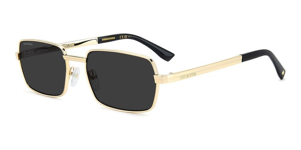 DSQUARED2 SUNGLASSES D2 0192_S_J5G-IR_58 Sonnenbrille Rot ansicht-2