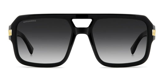 DSQUARED2 SUNGLASSES D2 0197_S_807-9O_57 Sonnenbrille Rot