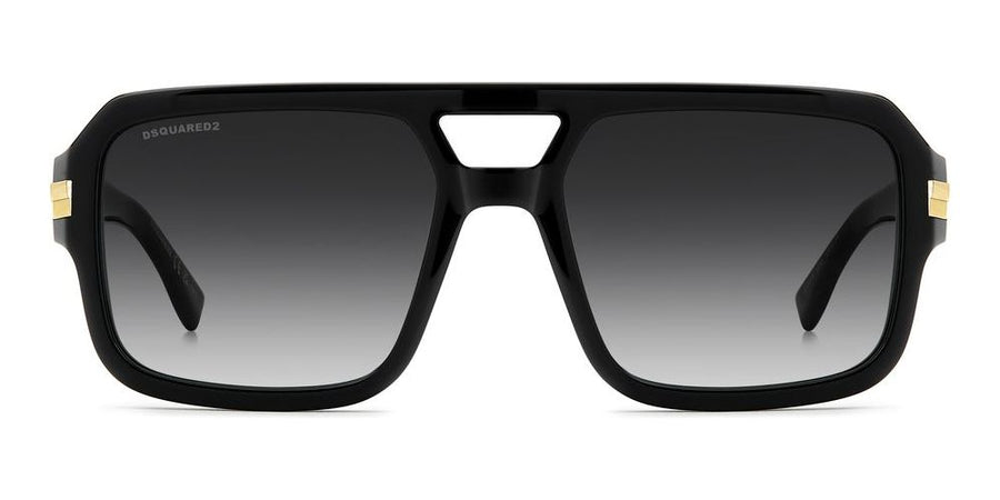DSQUARED2 SUNGLASSES D2 0197_S_807-9O_57 Sonnenbrille Rot