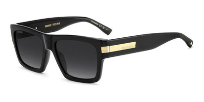 DSQUARED2 SUNGLASSES D2 0198_S_807-9O_55 Sonnenbrille Rot ansicht-2