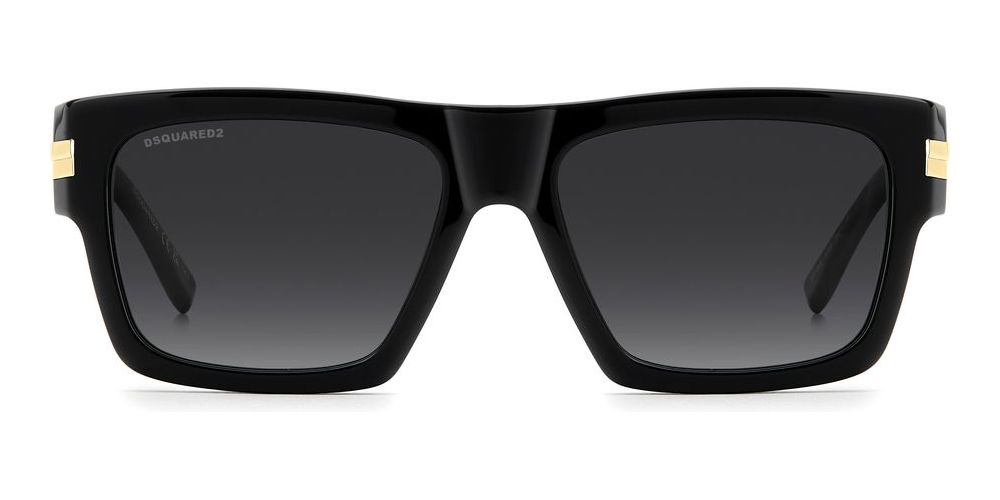 DSQUARED2 SUNGLASSES D2 0198_S_807-9O_55 Sonnenbrille Rot