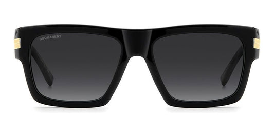 DSQUARED2 SUNGLASSES D2 0198_S_807-9O_55 Sonnenbrille Rot