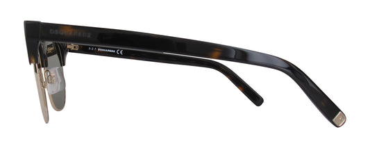 DSQUARED2 SUNGLASSES DQ0207-52K-53 Sonnenbrille Rot ansicht-2