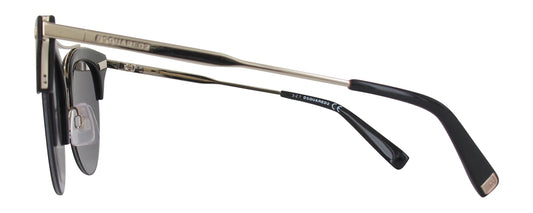DSQUARED2 SUNGLASSES DQ0252-01B-56 Sonnenbrille Rot ansicht-2
