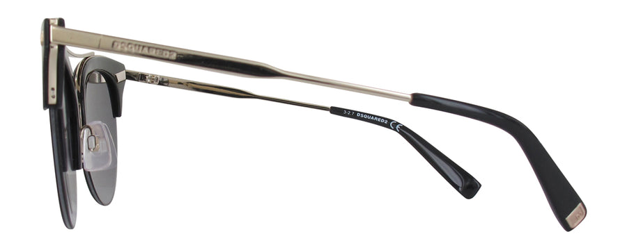 DSQUARED2 SUNGLASSES DQ0252-01B-56 Sonnenbrille Rot ansicht-2