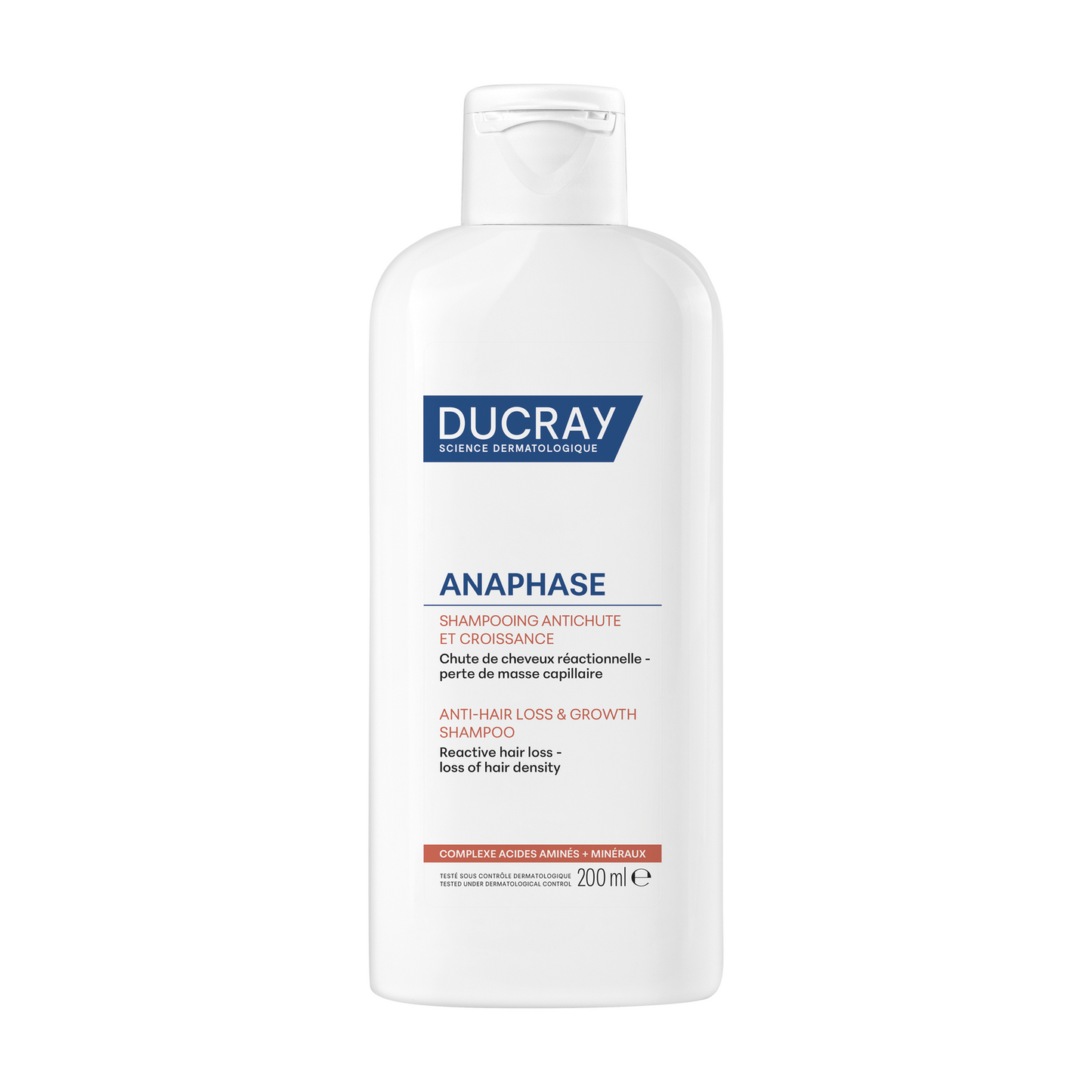 Ducray Ducray, Anaphase, Haarbehandlung Shampoo, Gegen Haarausfall, Alle Haartypen, 200 ml Regular