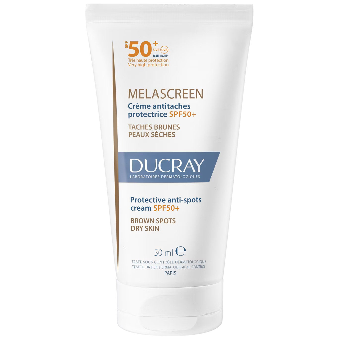 Ducray Ducray, Melascreen, Azelaic, Anti Fleck, Sahne, Für das Gesicht, SPF50+, 50 ml Regular