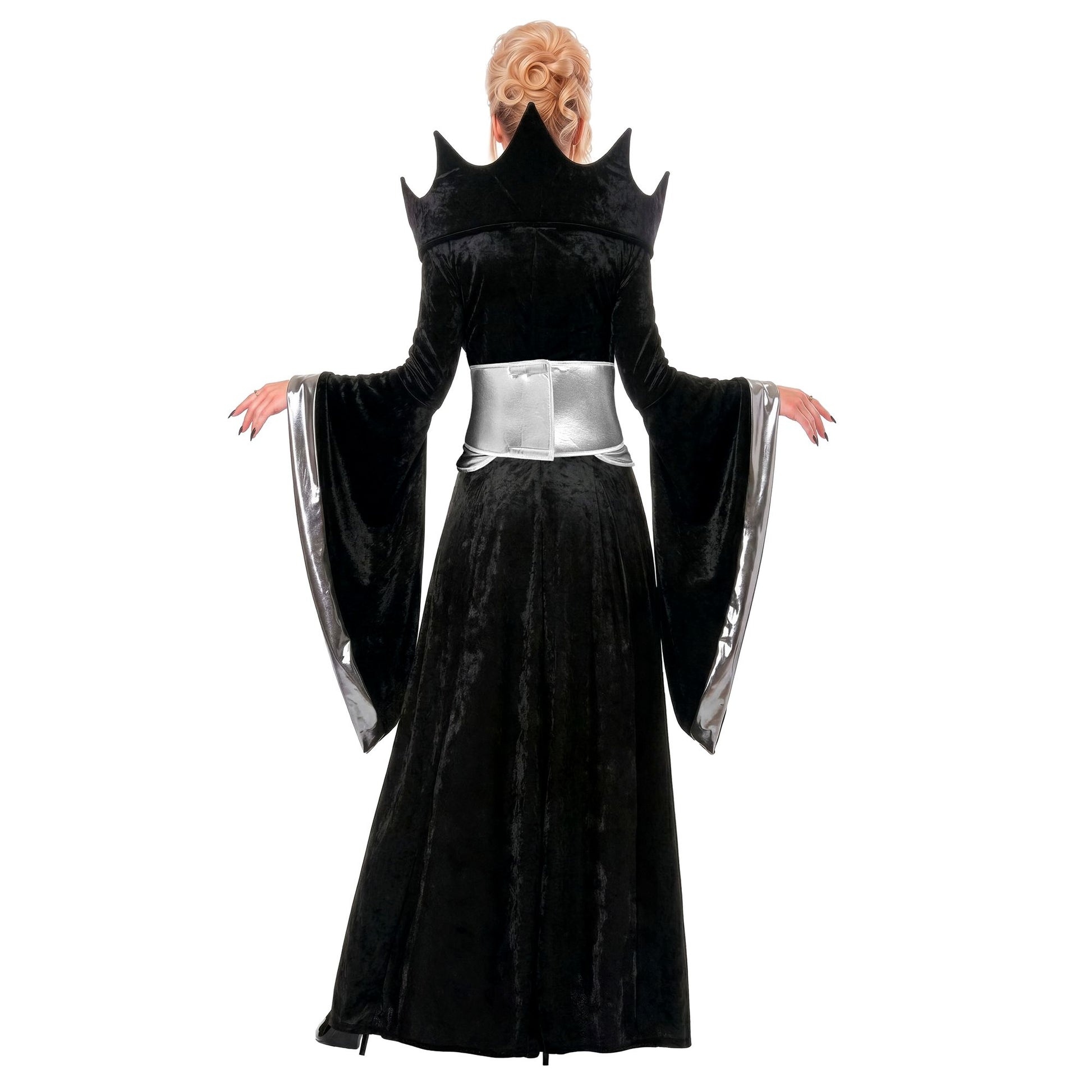 "DUNKLE KÖNIGIN" (Kleid, Gürtel) – Ansicht 4