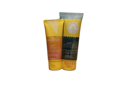 Payot Hautpflegeset Duo Set Payot: Sunny, Cleansing, Shower Gel, For Body, Face & Hair, All Skin Types, 200 ml + Sunny, Sun P