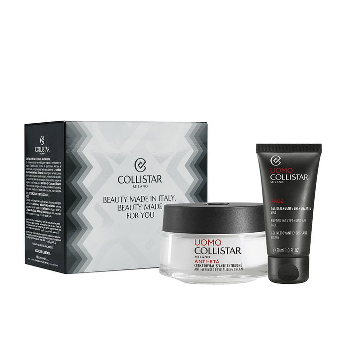 Collistar Uomo revitalisierende Anti-Falten-Creme im 2-teiligen Geschenkset