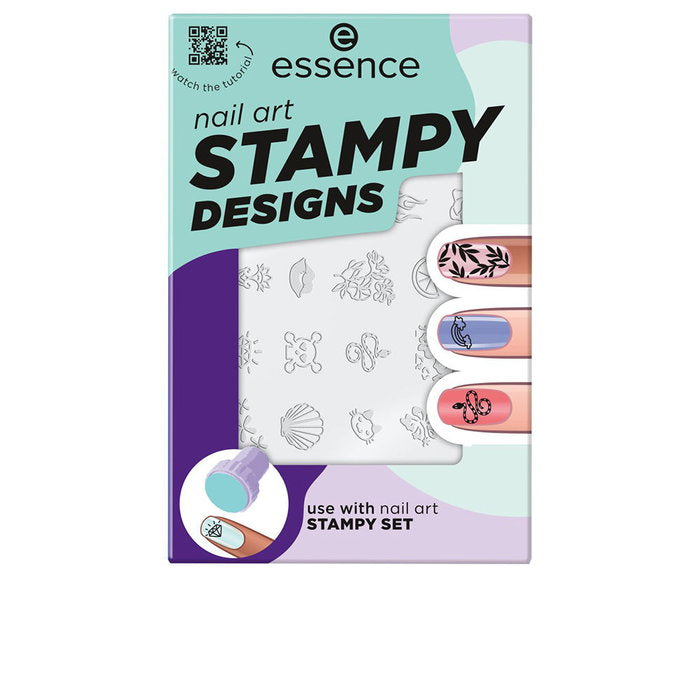 ESSENCE COSMETICS ESSENCE COSMETICS Stampy Designs Schablonen für Nagelstempel 1 Stück Kosmetik