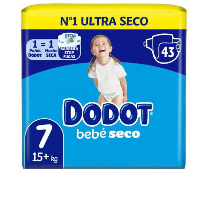 DODOT DODOT Etapas Windeln Größe 7 15-24 kg 43 Stück Kosmetik