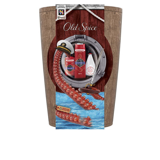 OLD SPICE OLD SPICE Captain Barril Geschenkset 3-teilig Kosmetik Set