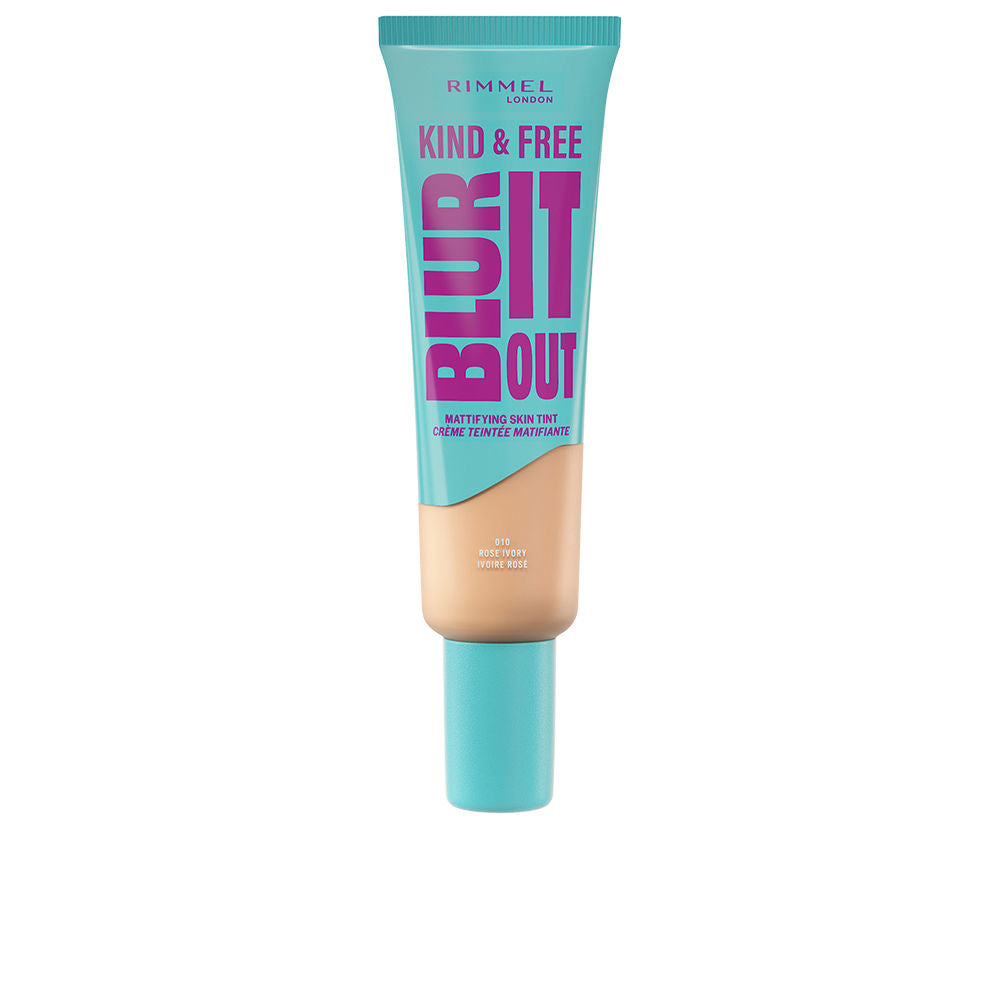 KIND &amp; FREE BLUR IT OUT matte effect foundation #010-Rose Ivory 30 ml
