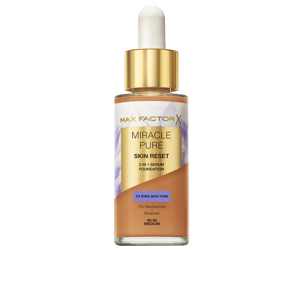 Max Factor Miracle Pure Sérum Con Color 80–85 Medium 30 ml
