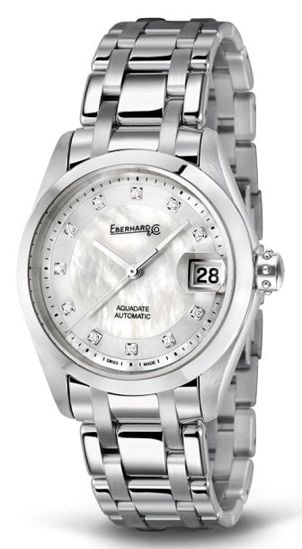 EBERHARD AQUADATE 41127.L Only Time - Armbanduhr 35 mm