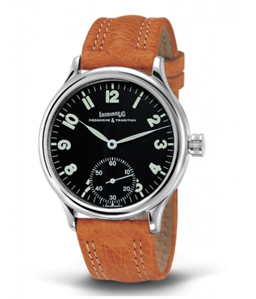 EBERHARD TRAVERSETOLO VITRE 21120 CP Only Time Armbanduhr 43 mm