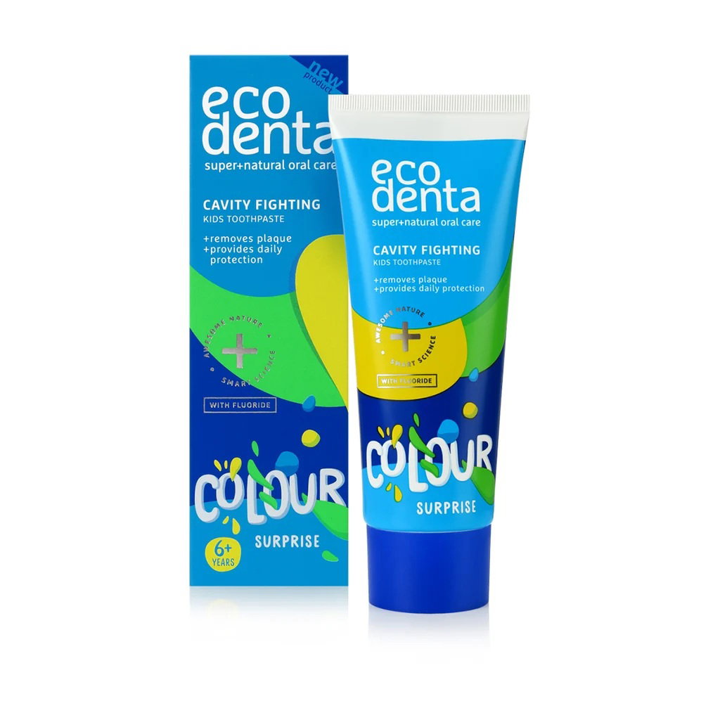 Ecodenta Cavity Fighting Whitening Plaque Removal Zahnpasta 75 ml