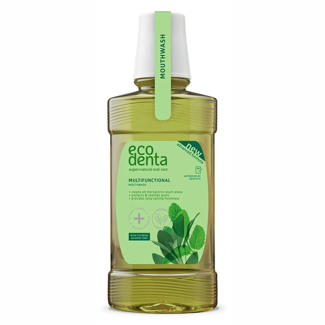 Ecodenta Mundwasser Minze Zahnfleischschutz 250 ml