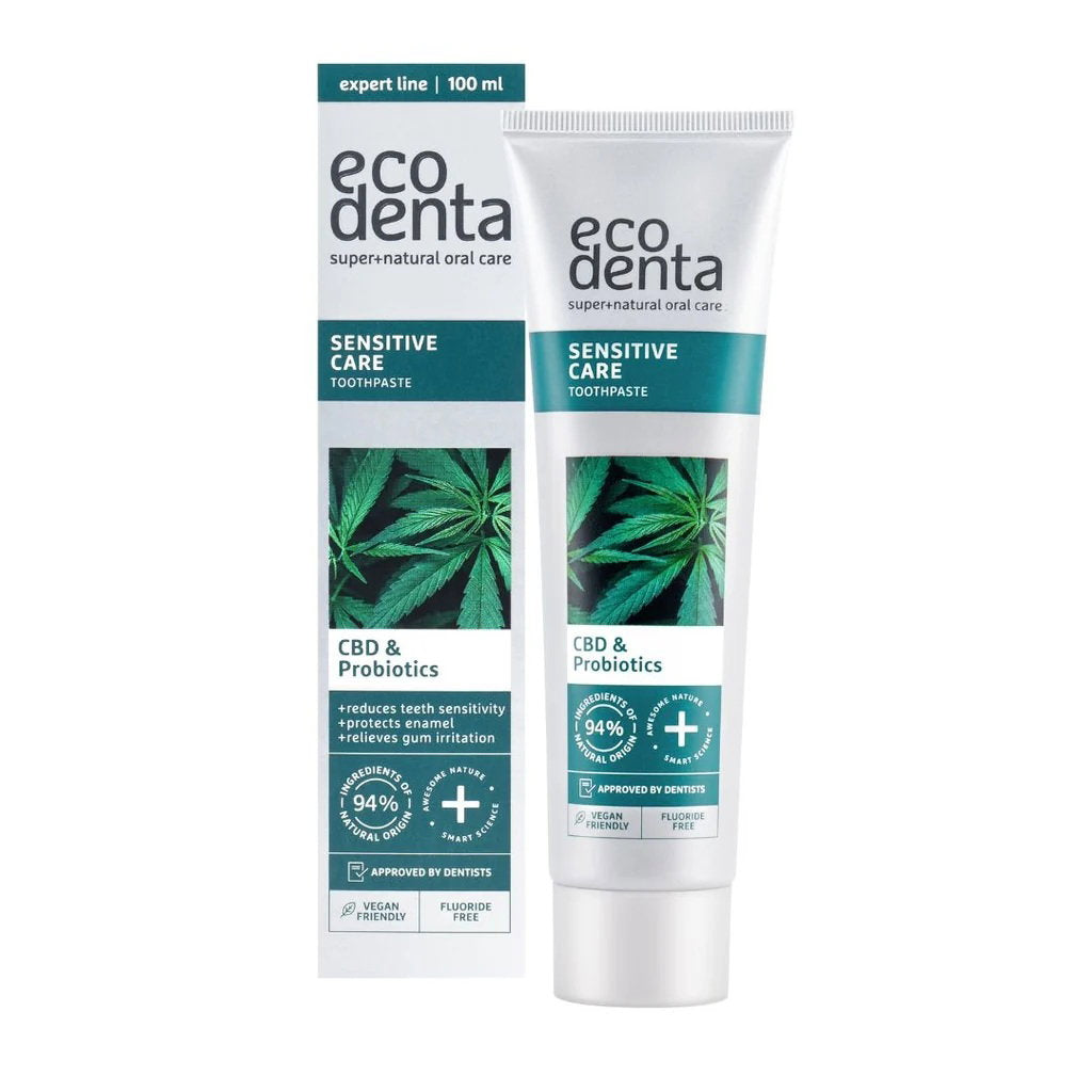 Ecodenta, Sensitive Care, Sensitive Teeth, Zahnpasta, 100 ml