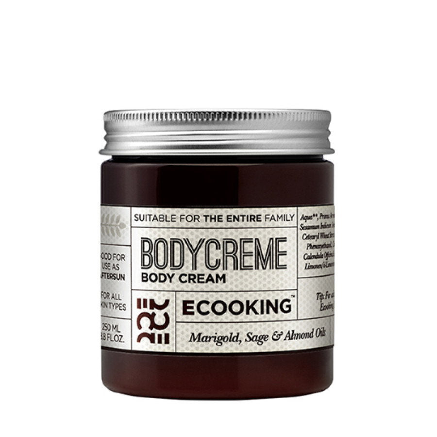 Ecooking Ecooking, BodyCreme, Mandelöl, Feuchtigkeitsspendend, Körpercreme, 250 ml Regular