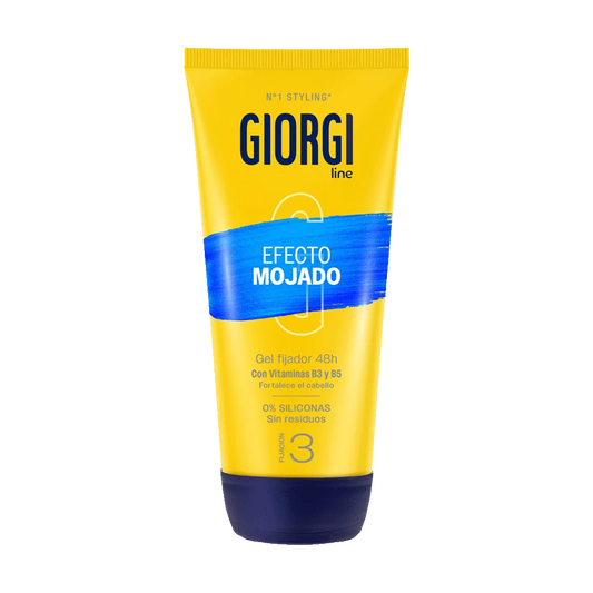 GIORGI LINE GIORGI LINE Efecto Mojado Gel Fijador Extrafuerte N3 240 ml Haarstyling Gel Kosmetik