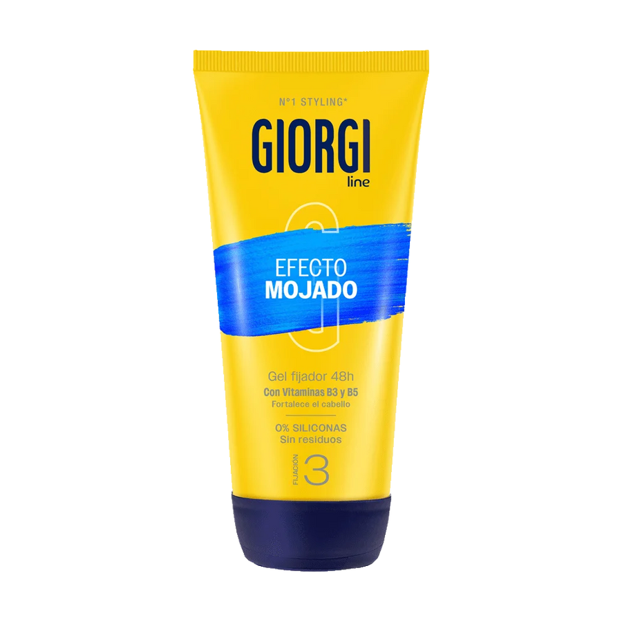 GIORGI LINE GIORGI LINE Efecto Mojado Gel Fijador Extrafuerte N3 240 ml Haarstyling Gel Kosmetik