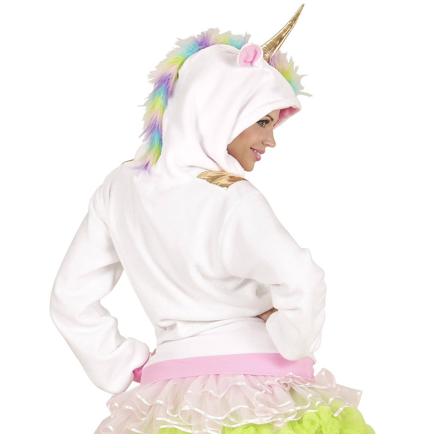 "EINHORN FANTASY" (Strickjacke mit Kapuze) – Ansicht 4