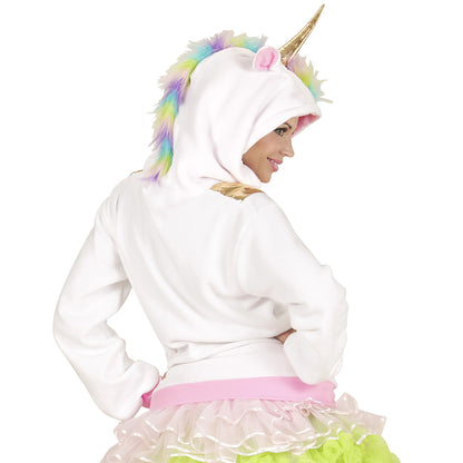 "EINHORN FANTASY" (Strickjacke mit Kapuze) – Ansicht 4