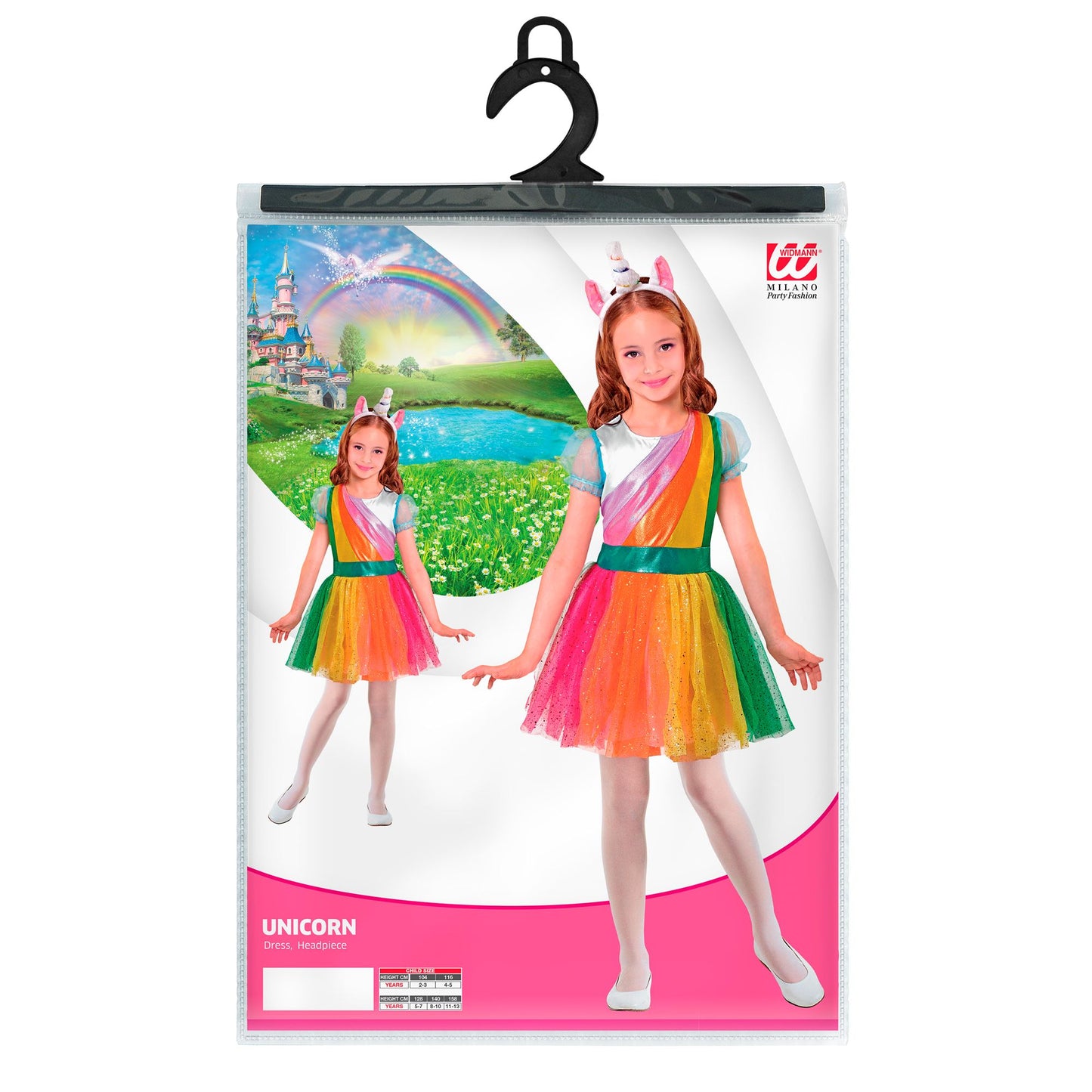 "EINHORN" (Kleid, Haarreif) – Detailansicht
