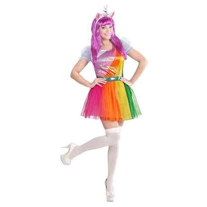 "EINHORN" (Kleid, Haarreif) – Vorderansicht