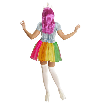 "EINHORN" (Kleid, Haarreif) – Detailansicht
