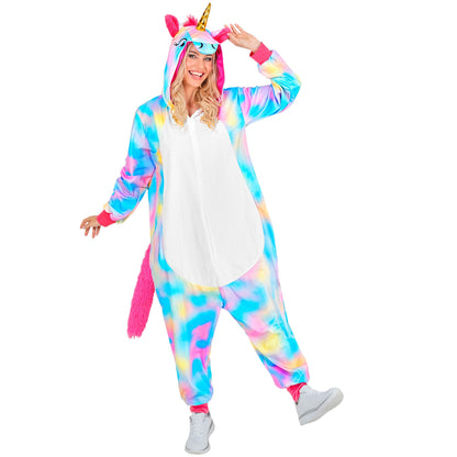"EINHORN ONESIE PLÜSCHKOSTÜM" (Overall mit Kapuze) – Ansicht 3
