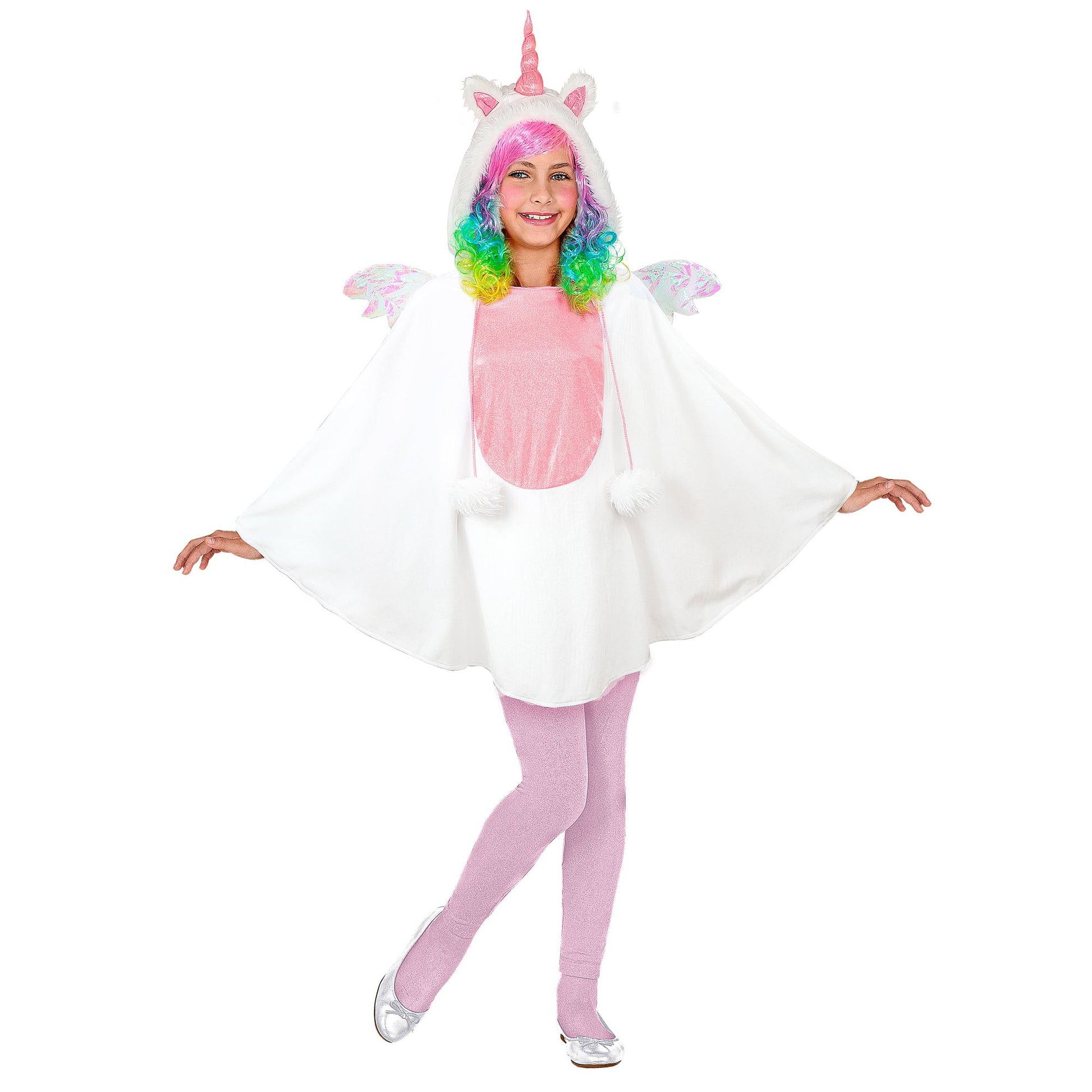 "EINHORN" (Poncho mit Kapuze) – Ansicht 3