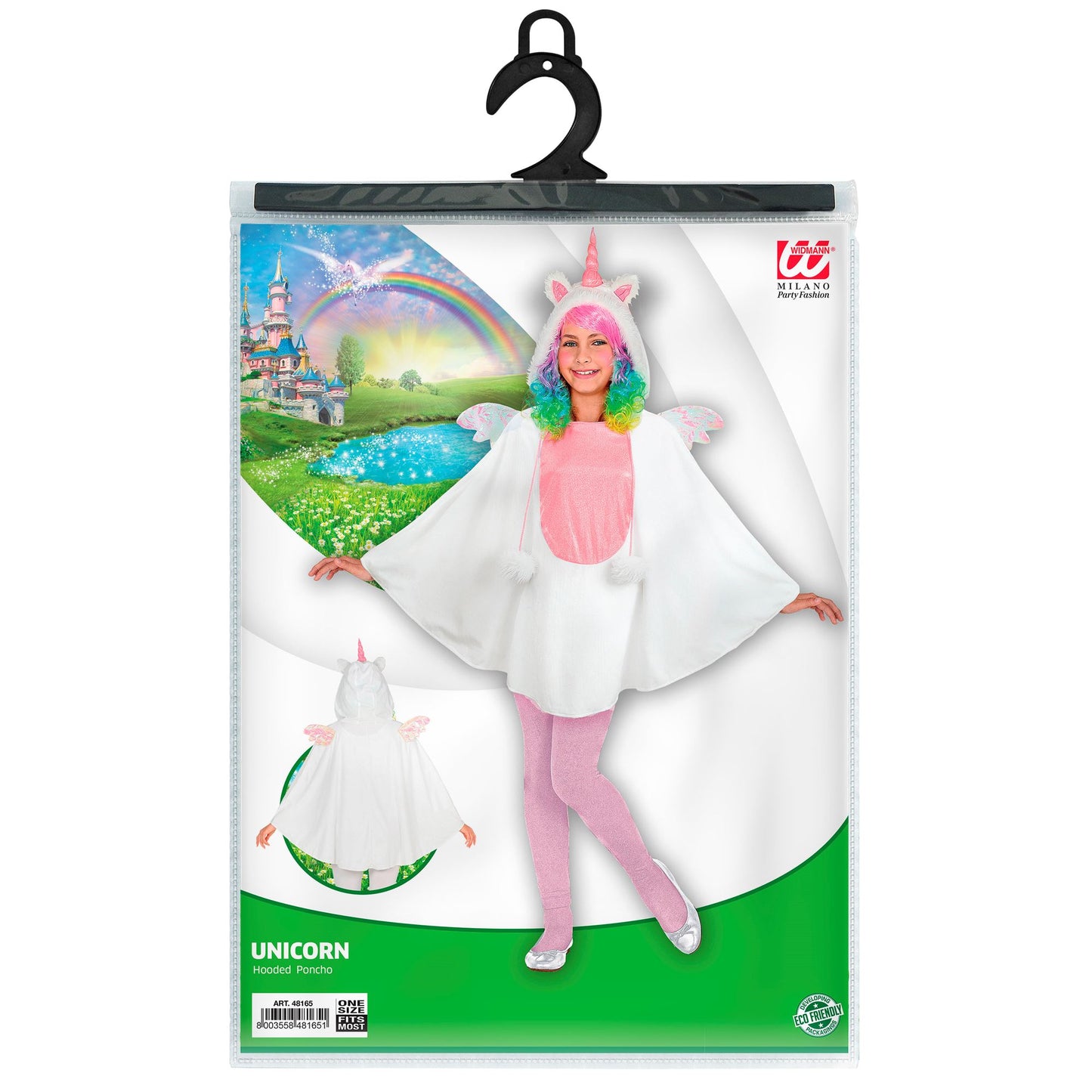 "EINHORN" (Poncho mit Kapuze) – Ansicht 5