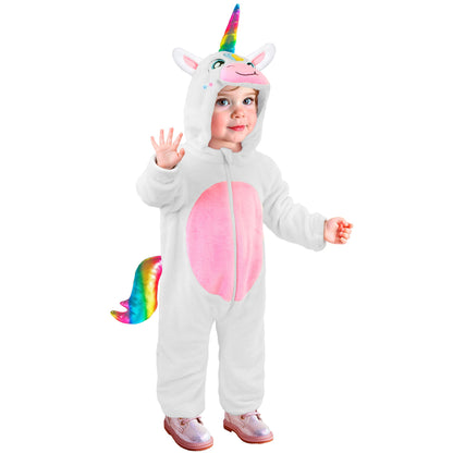 "EINHORN SAMT PLÜSCHKOSTÜM" (Overall mit Kapuze) – Ansicht 3