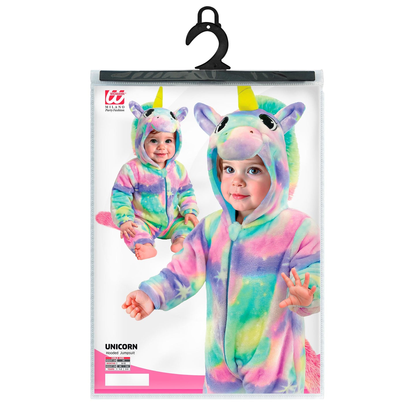 "EINHORN SAMT PLÜSCHKOSTÜM" (Overall mit Kapuze) – Ansicht 5