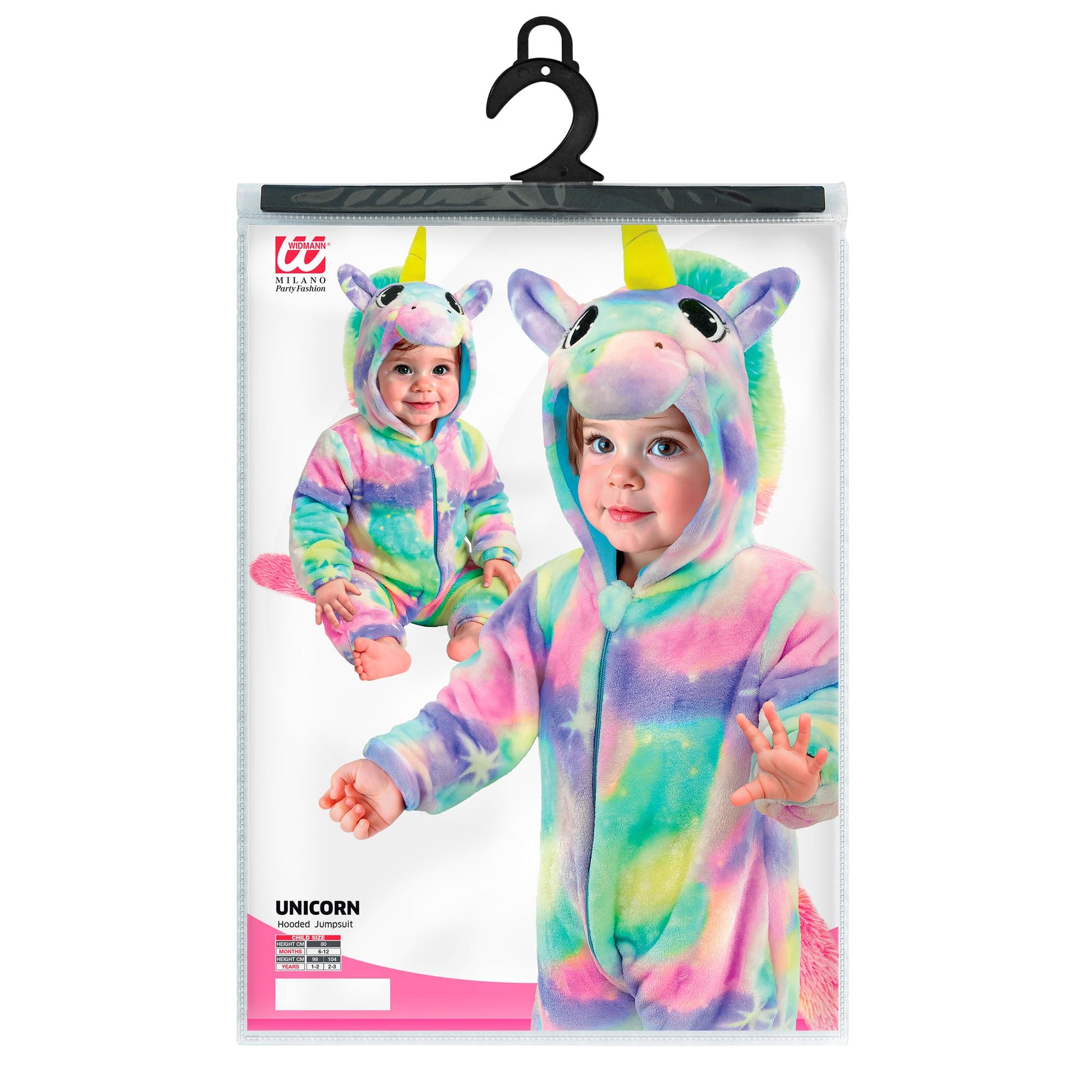 "EINHORN SAMT PLÜSCHKOSTÜM" (Overall mit Kapuze) – Ansicht 5