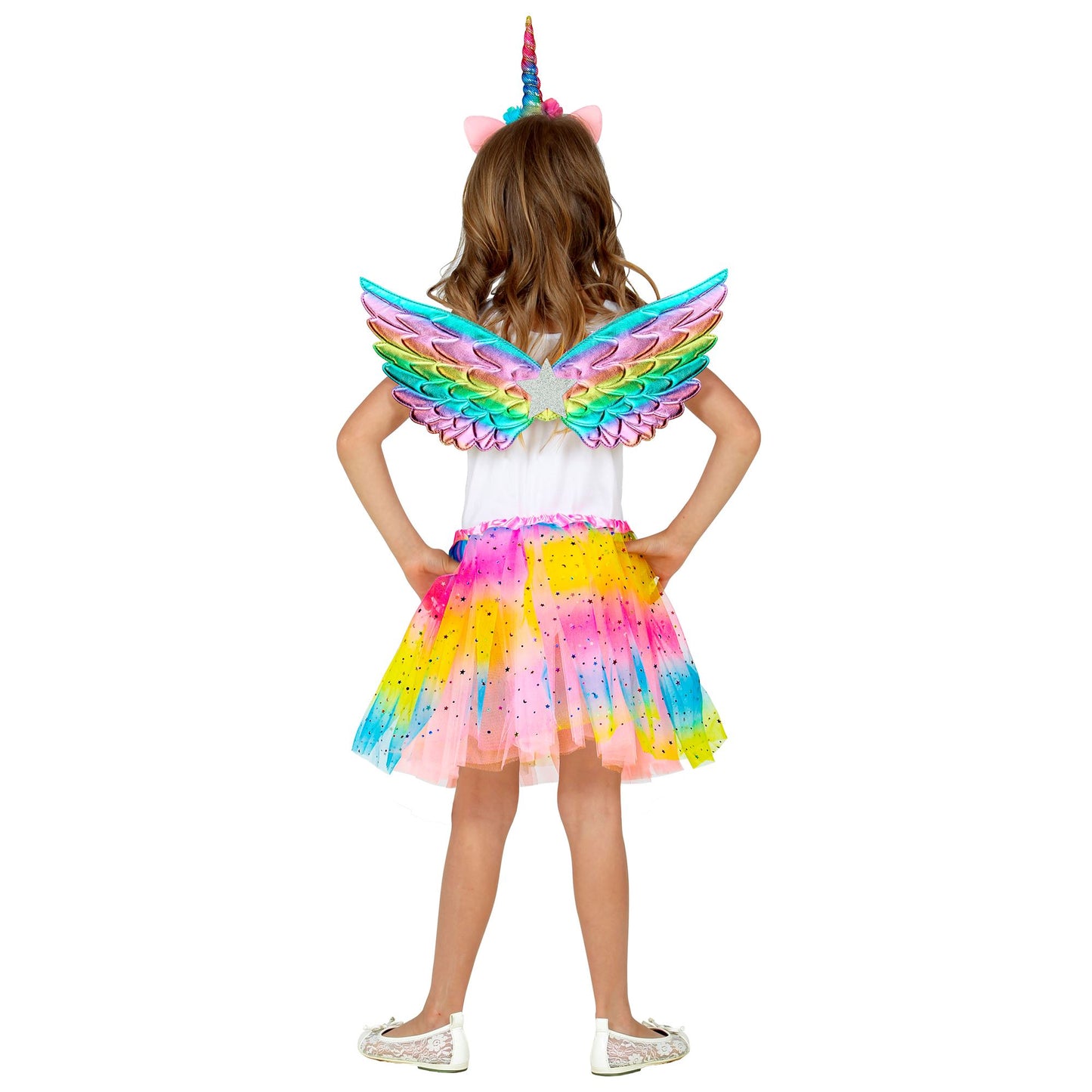 "EINHORN" (Tutu, Flügel, Haarreif) – Ansicht 4