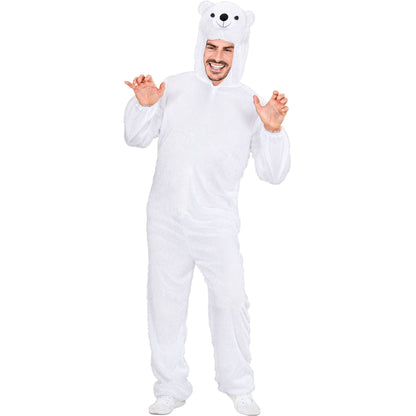 "EISBÄR FUNNY" (Overall mit Kapuze) – Detailansicht