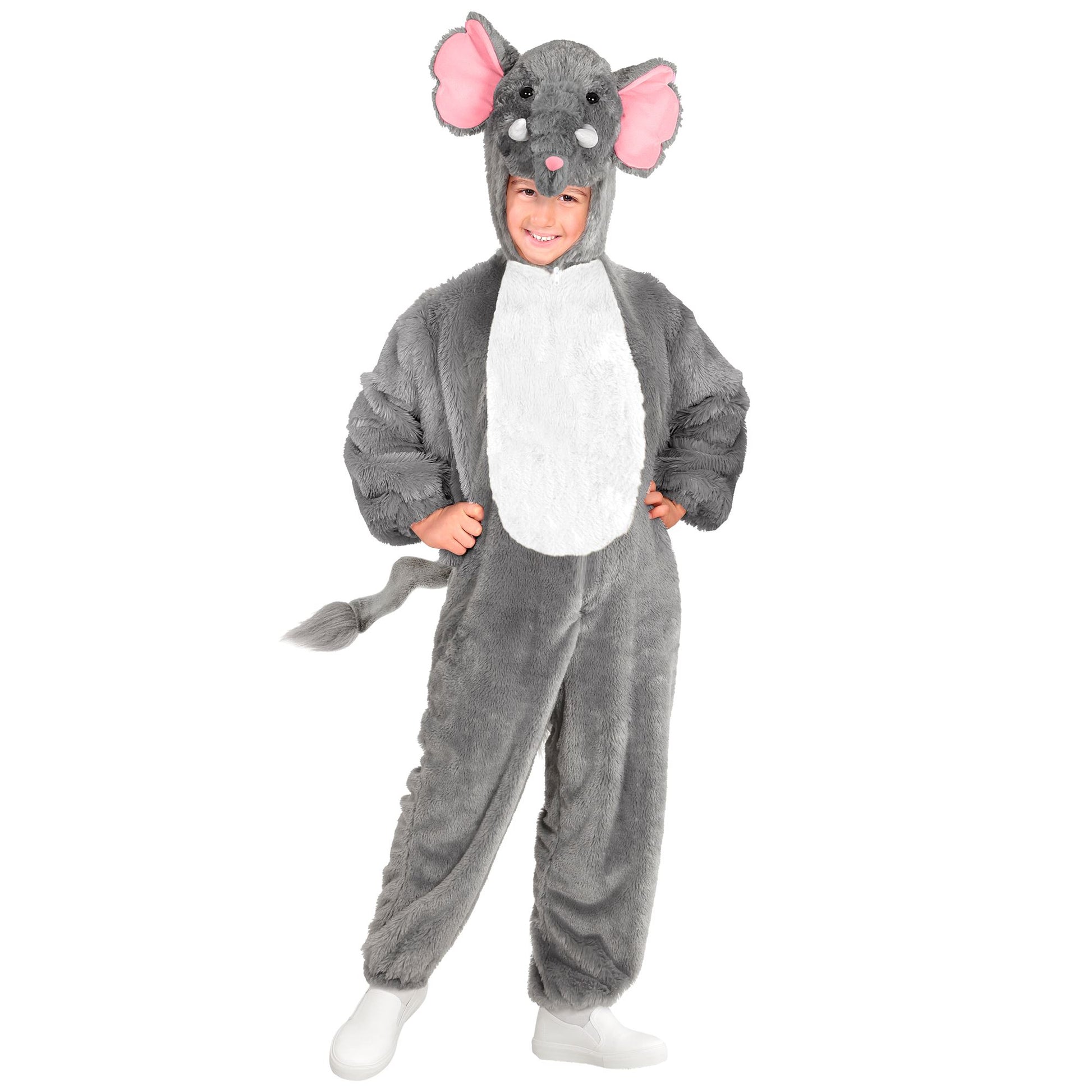 "ELEFANT SOFT PLÜSCHKOSTÜM" (Overall mit Kapuze) – Detailansicht