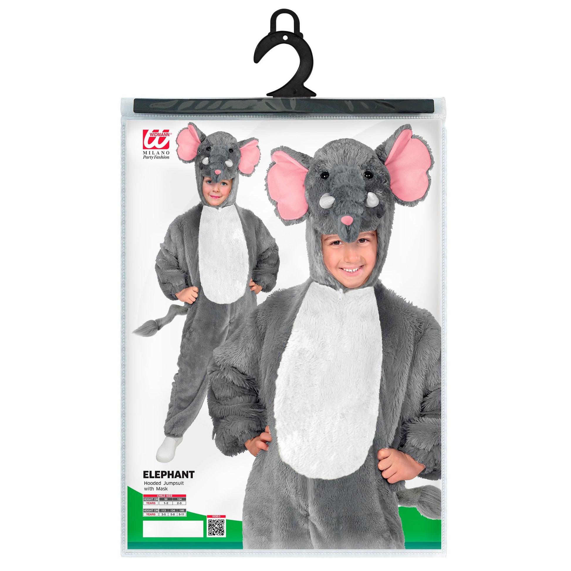 "ELEFANT SOFT PLÜSCHKOSTÜM" (Overall mit Kapuze) – Ansicht 5