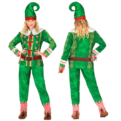"ELF - SANTAS KLEINE HELFER FAST COSTUME" (Oberteil, Hose, Mütze) – Ansicht 3