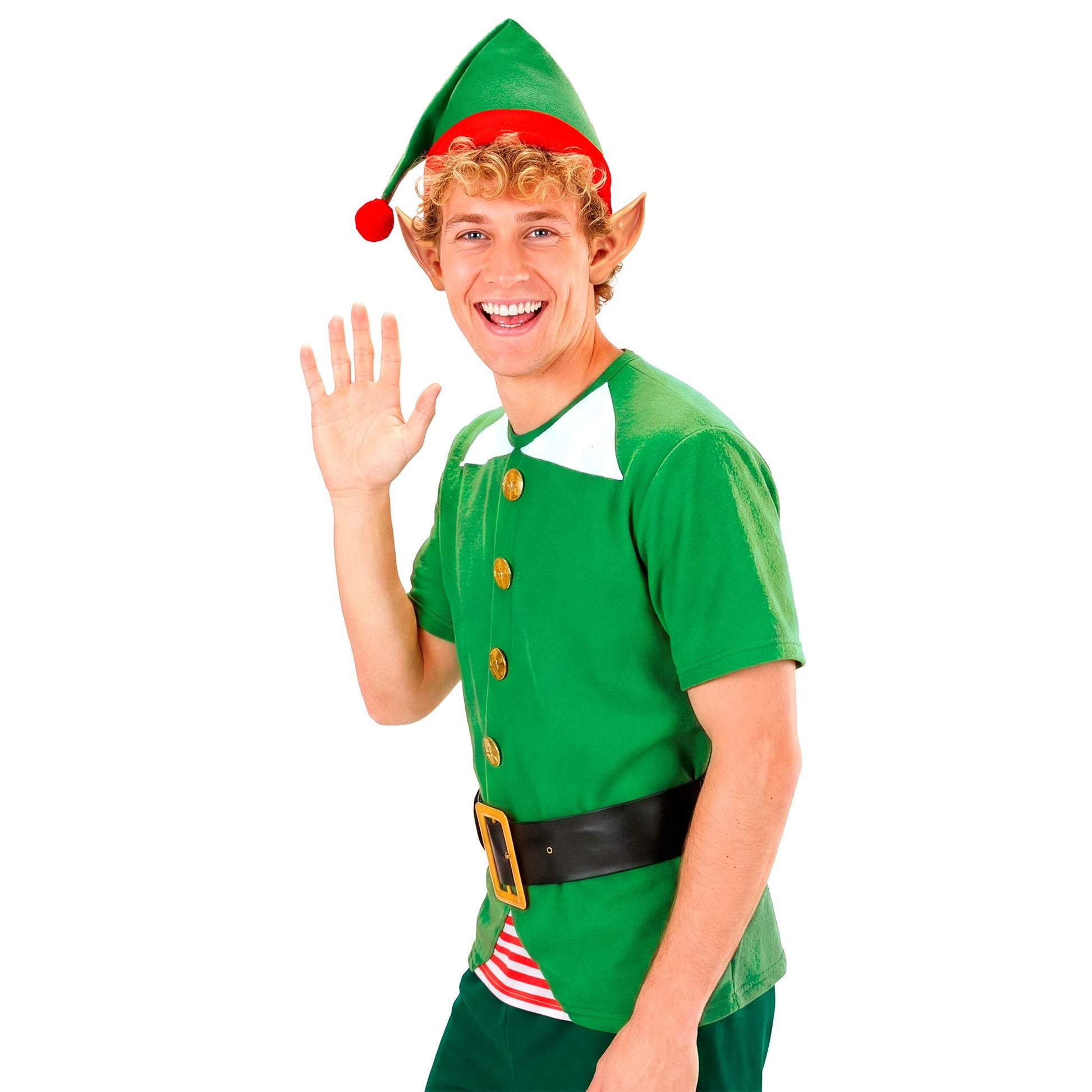 "ELF WEIHNACHTSMANN HELFER" (Hemd,Gürtel, Hut) – Ansicht 4