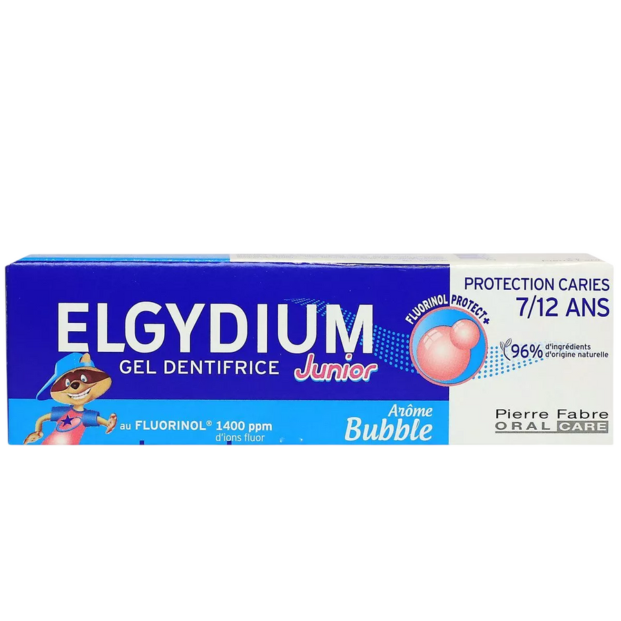 Elgydium Elgydium, Junior, Fluorinol, Cavity protection, Zahnpasta, 50 ml Regular