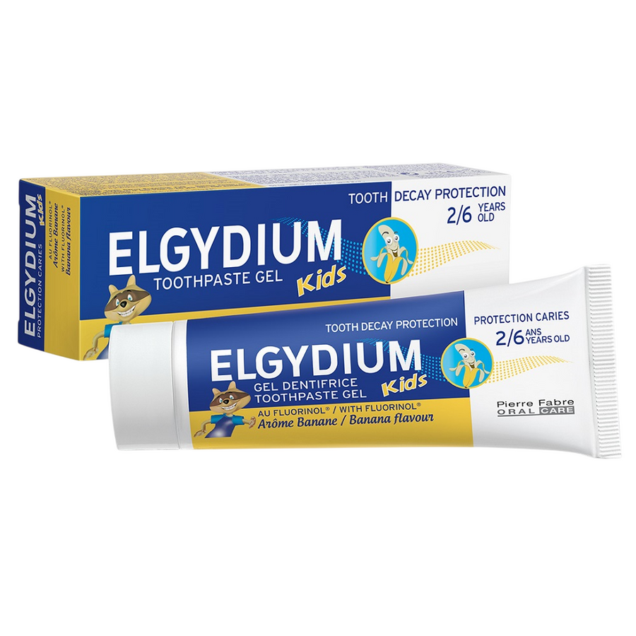 Elgydium Elgydium, Kids Shark, Fluorinol, Clean, Zahnpasta, 50 ml Regular